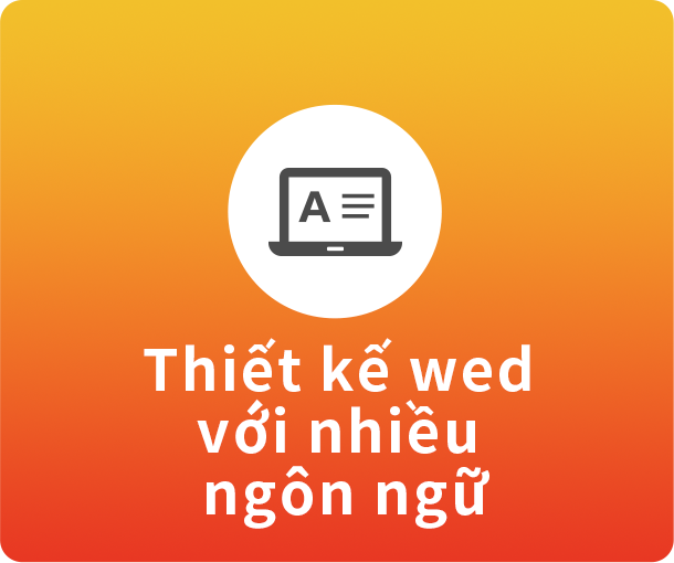 Thiết kế wed với nhiều ngôn ngữ