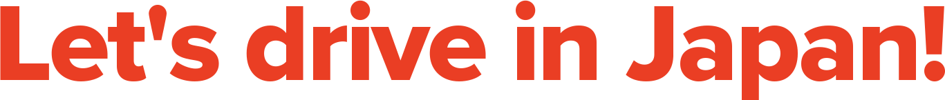 Let's drive in japan!